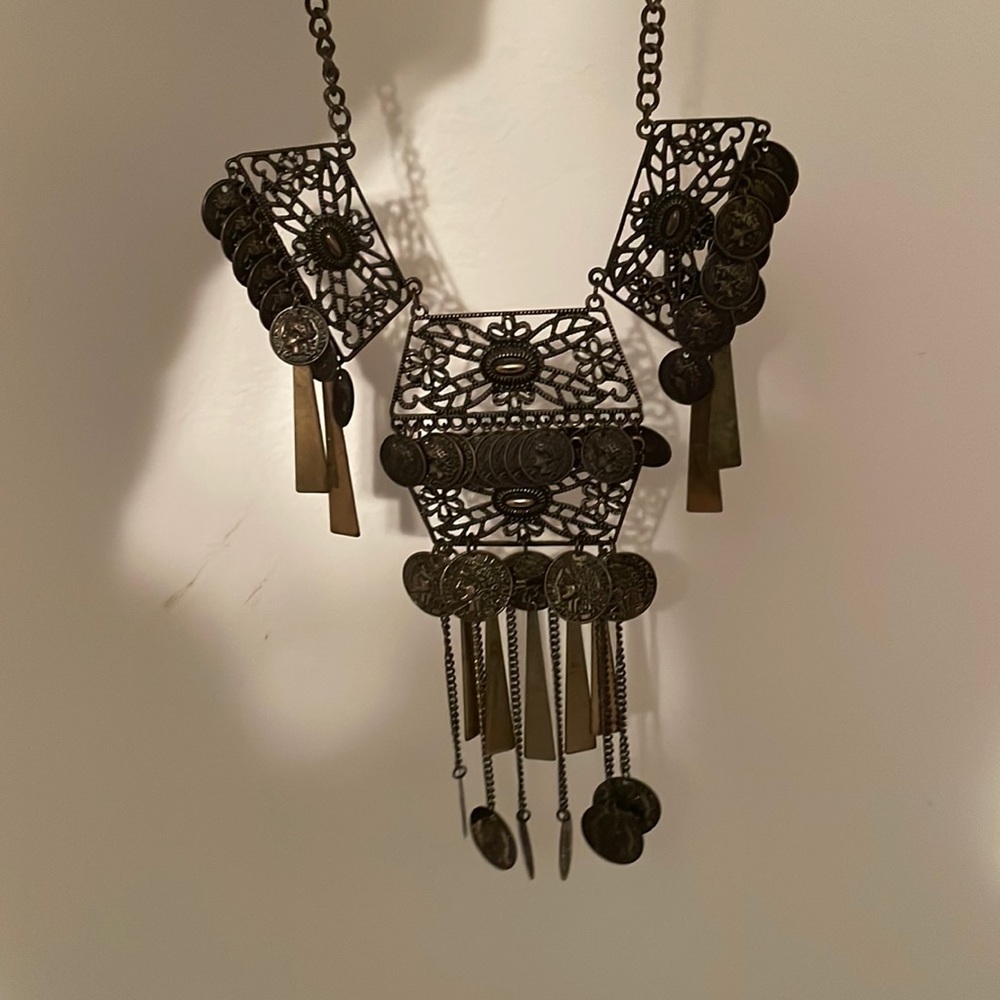 Free People coin necklace